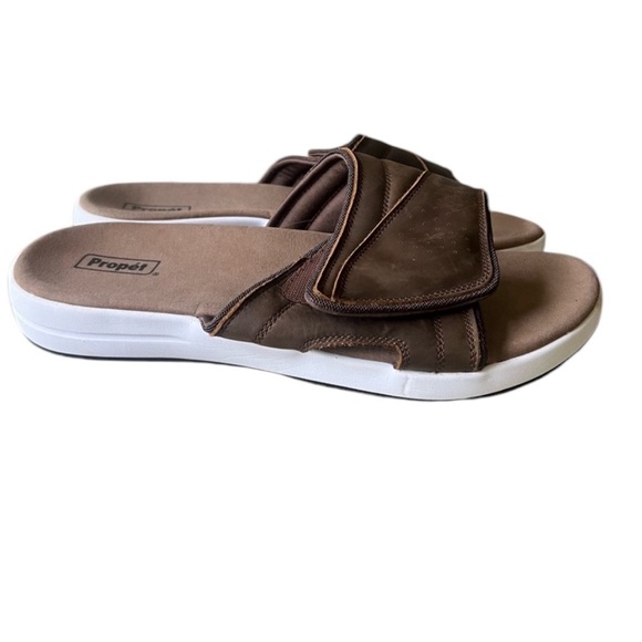 Propet Emerson, men’s sandals slides NWOT size 13 perfect condition - Picture 1 of 16